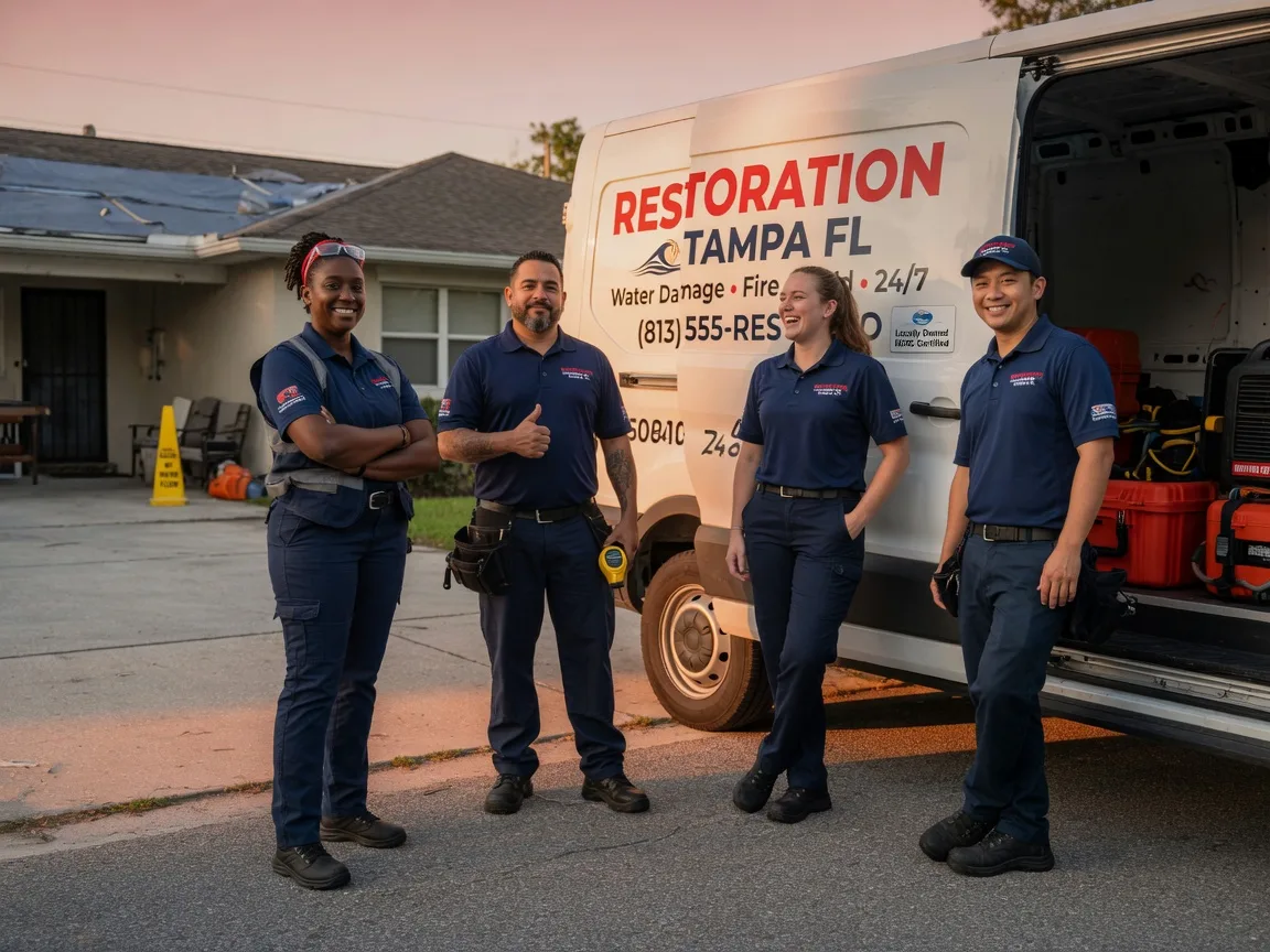 Water Damage Restoration company in Almond, WI